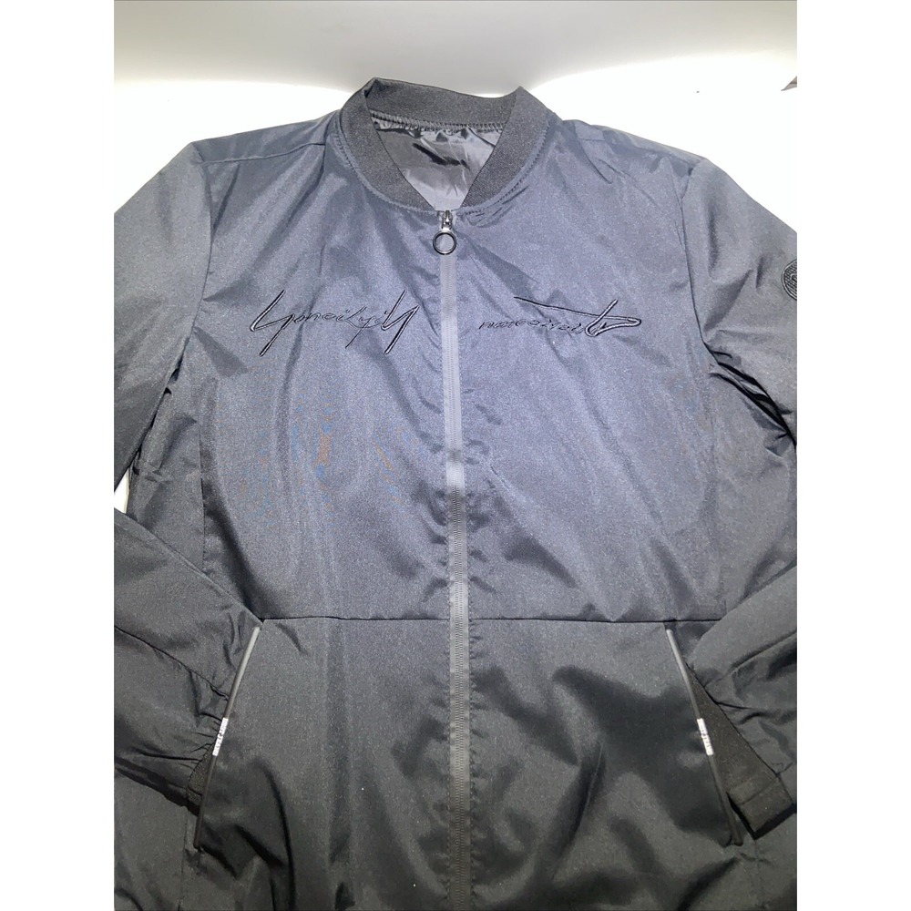 Neeno Letter Embroidery Bomber Jacket L
